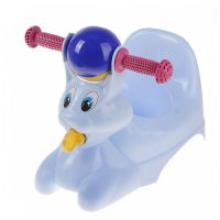 Горшок-игрушка  детский Зайчик Lapsi (голуб) 221500414-02