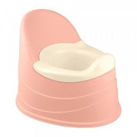 Горшок детский Пластишка со спинкой ,съемная чаша( св,-розовый) 431300533