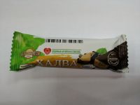 Халва Подсолнечная в шоколадной глазури на фруктозе 68,0 (батончик) (011)