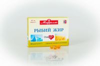 Рыбий жир Мирролла пищевой с пшениц. облепих. и шиповн. капс. 0,37 №100 БАД